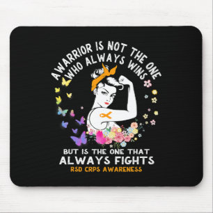 Alfombrilla De Ratón Rsd Crps Concientización Para Guerrero