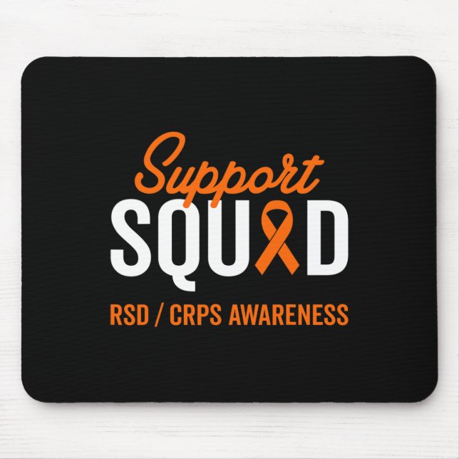 Alfombrilla De Ratón RSD CRPS Warrior Survivor Awareness Support Squad (Frente)