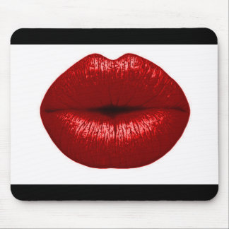 ALFOMBRILLA DE RATÓN RUBY RED LIPSTICK MAKEUP BEAUTY FASHION SALON LIPS
