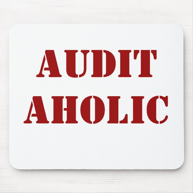 Alfombrilla De Ratón Rude Auditor Nickname - Auditaholic (Frente)