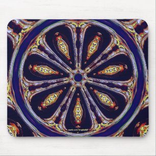 Alfombrilla De Ratón Rueda de color Mousepad