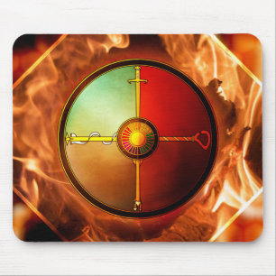 Alfombrilla De Ratón Rueda de tenis Mousepad