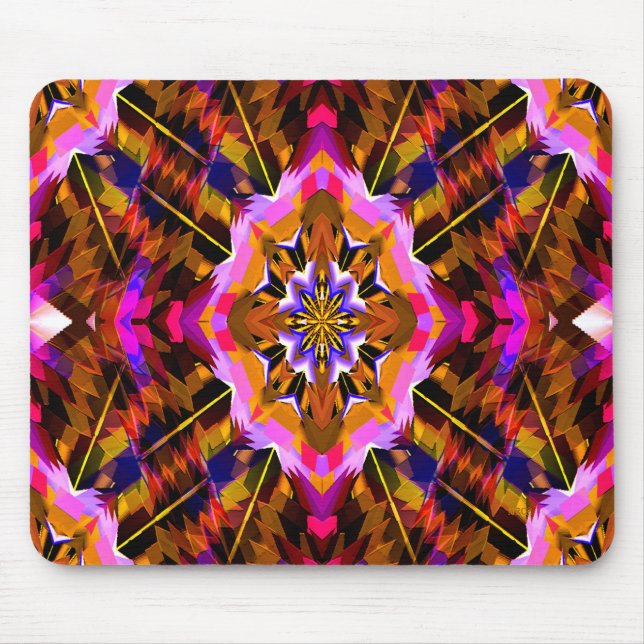 Alfombrilla De Ratón Rueda de una flor...... (Frente)