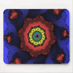 Alfombrilla De Ratón rueda del fractal