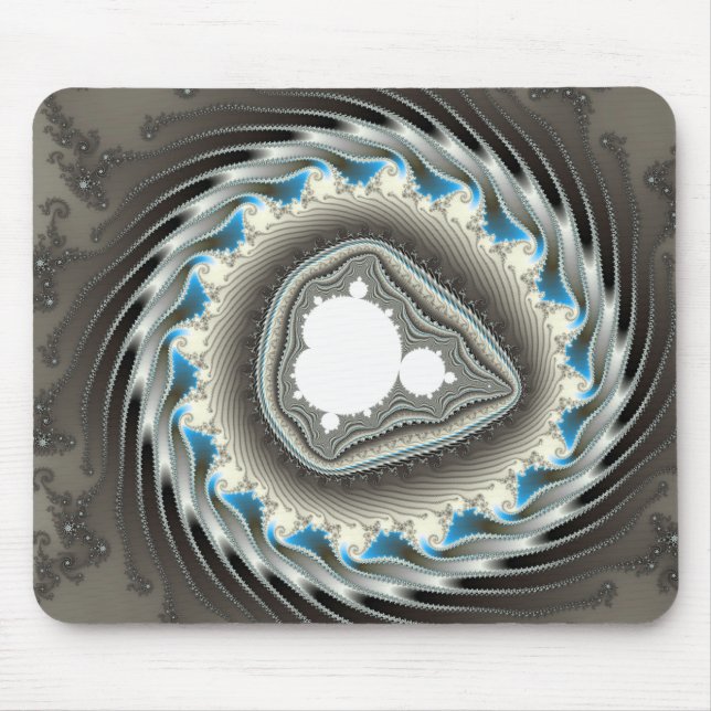 Alfombrilla De Ratón Rueda giratoria - Mousepad fractal (Frente)