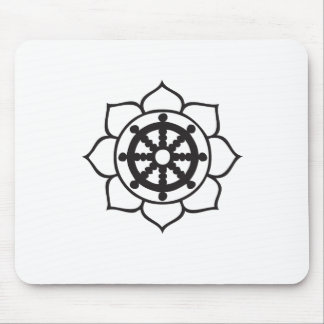 Alfombrilla De Ratón Rueda Lotus de Dharma