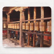 Ruedas de oración Mousepad Tibet