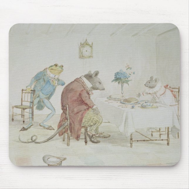 Alfombrilla De Ratón Ruegue, Srta. Mouse, usted nos dará un cierto beer (Frente)