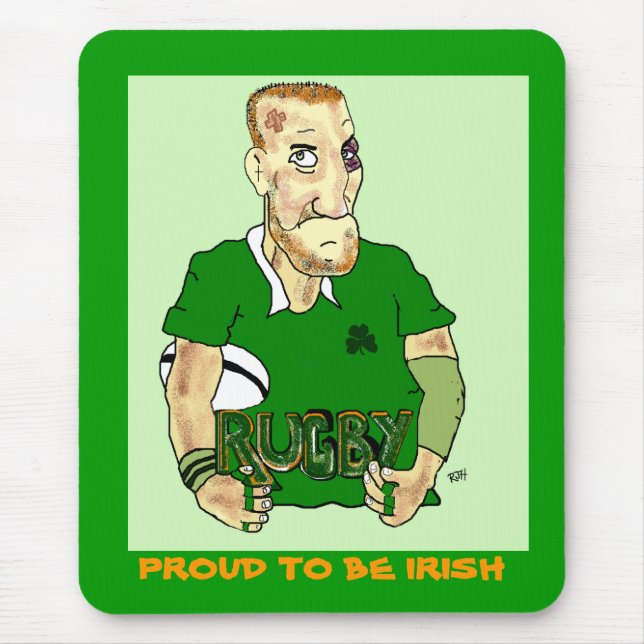 ALFOMBRILLA DE RATÓN RUGBI MOUSEPAD (Frente)