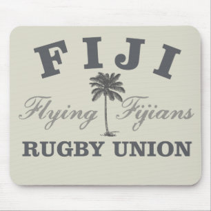 Alfombrilla De Ratón Rugbi Mousepad de Ruggershirts Fiji