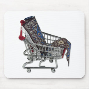 Alfombrilla De Ratón RugsShoppingCart090410
