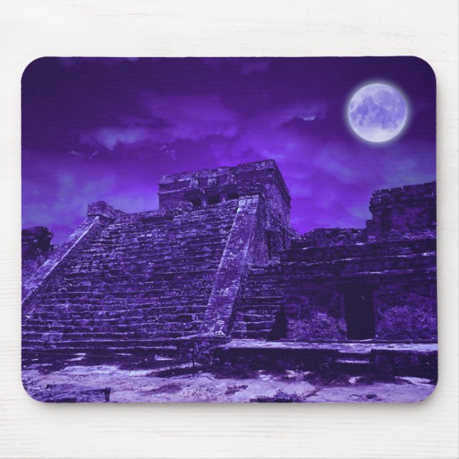 Alfombrilla De Ratón Ruinas Mayas | Tulum México (Frente)
