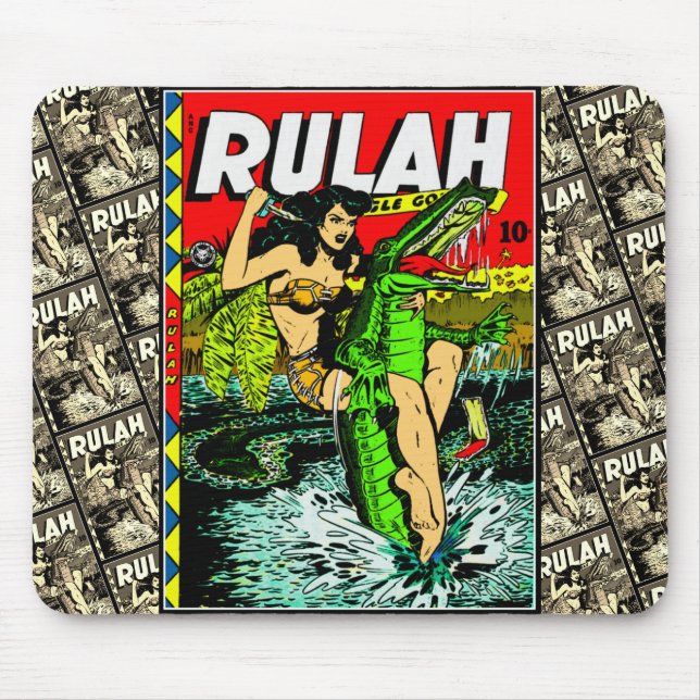 Alfombrilla De Ratón Rulah Comics Mousepad (Frente)