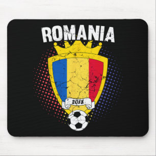 Alfombrilla De Ratón Rumania Fútbol Bandera Rumana Copa Equipo Nacional