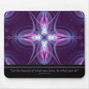 Alfombrilla De Ratón Rumi Wisdom :Mousepad de arte fractal