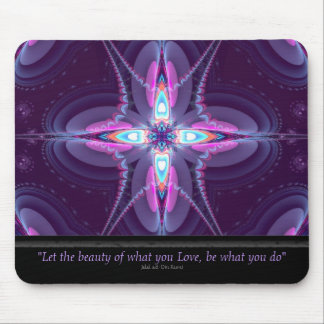 Alfombrilla De Ratón Rumi Wisdom :Mousepad de arte fractal