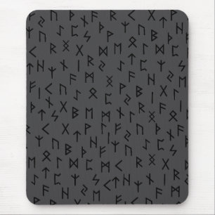 Alfombrilla De Ratón Runas futhark antiguas