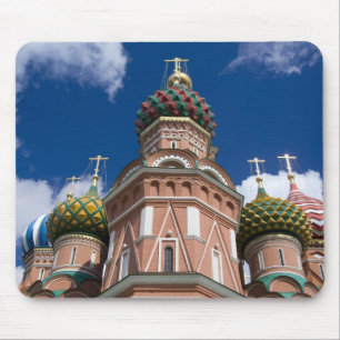 Alfombrilla De Ratón Rusia, Moscú, Plaza Roja. St. Basil 2