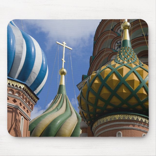 Alfombrilla De Ratón Rusia, Moscú, Plaza Roja. St. Basil's (Frente)