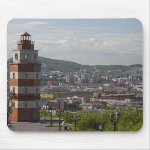 Alfombrilla De Ratón Rusia, Murmansk. Ciudad más grande al norte del