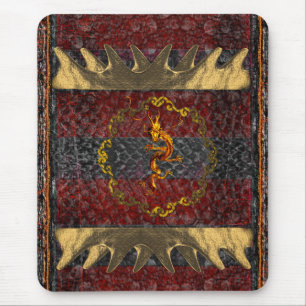 Alfombrilla De Ratón Rustic Antique Ancient Renaissance Tome 3a