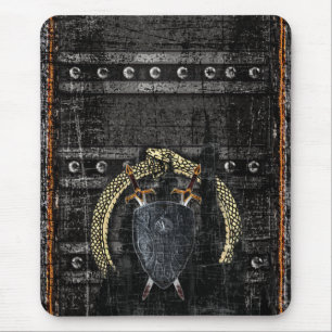 Alfombrilla De Ratón Rustic Antique Ancient Renaissance Tome 4a