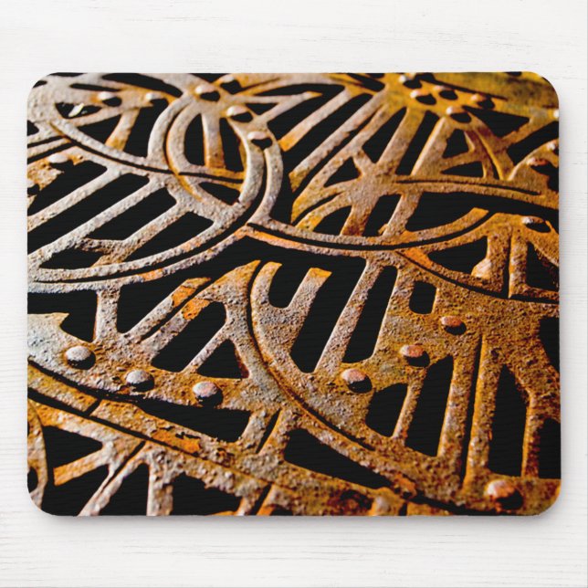 Alfombrilla De Ratón Rusty Grate (Frente)