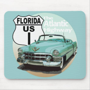 Alfombrilla De Ratón Ruta 1 de Estados Unidos de Florida - La Carretera