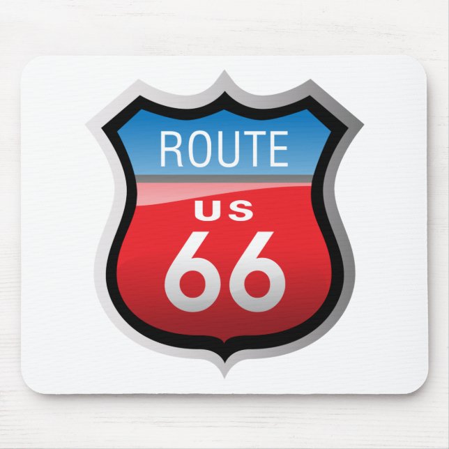 Alfombrilla De Ratón Ruta 66 (Frente)