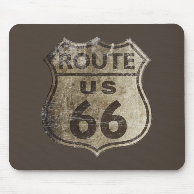 Alfombrilla De Ratón Ruta 66 (Frente)