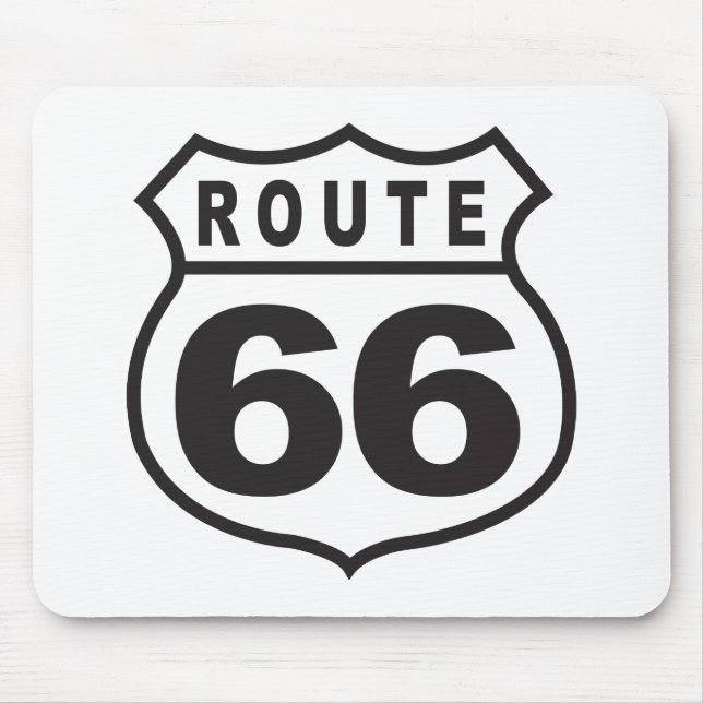 Alfombrilla De Ratón Ruta 66 (Frente)