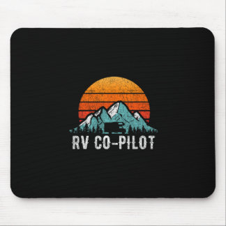 Alfombrilla De Ratón Rv Co-pilot Shirt Motorhome Travel Vacation Gift 