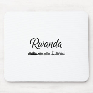 Alfombrilla De Ratón Rwanda horizonte viajero outfits de vacaciones 