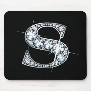Alfombrilla De Ratón "S" Diamond Bling Mousepad