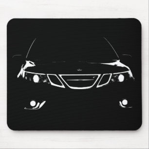 Alfombrilla De Ratón Saab 9-3 aero- Mousepad