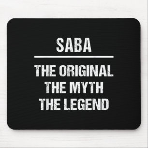 Alfombrilla De Ratón Saba El Nombre Original Mito Leyenda Hebreo