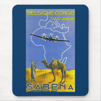 Alfombrilla De Ratón Sabena ~ Congo belga