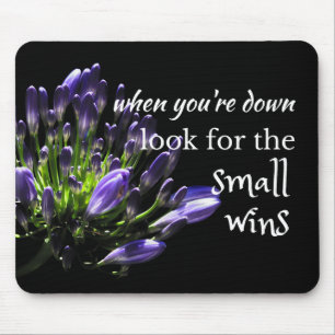 Alfombrilla De Ratón Sabias palabras: ...buscar pequeñas victorias