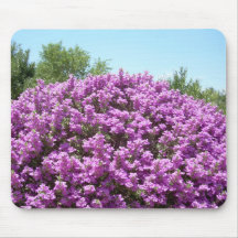 Sabio floreciente Mousepad de Tejas