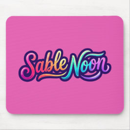 Alfombrilla De Ratón Sable Noon - Logotipo básico