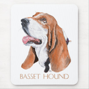 Alfombrilla De Ratón Sabueso Basset