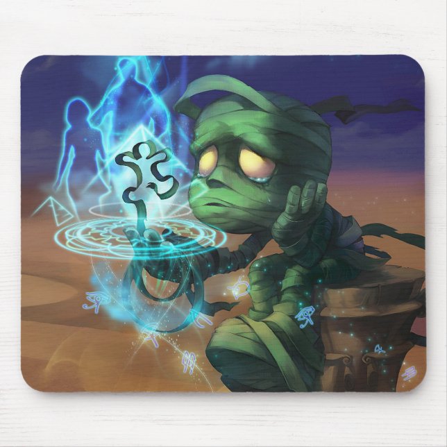 Alfombrilla De Ratón Sad Mummy Gaming Mousepad | Personalizable Mousepa (Frente)