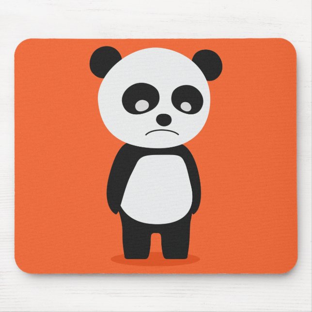 Alfombrilla De Ratón Sad Panda (Frente)