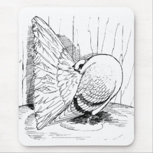 Alfombrilla De Ratón Saddle Fantail 1978