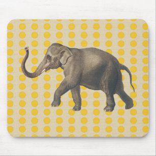 Alfombrilla De Ratón Safron Spice se motiva con el elefante
