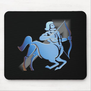 Alfombrilla De Ratón Sagitario - zodiaco Mousepad del diseñador