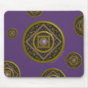 Alfombrilla De Ratón Sagittarius Mandala Mousepad