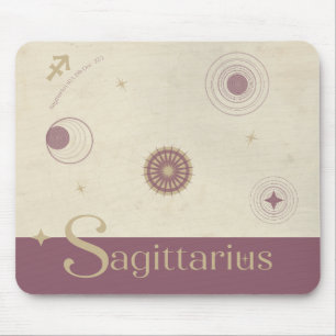 Alfombrilla De Ratón Sagittarius Zodiac Mousepad