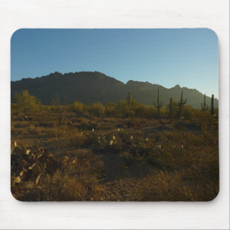 Alfombrilla De Ratón Saguaro Amanecer en el Parque Nacional Saguaro