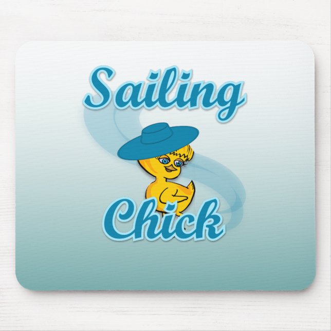 Alfombrilla De Ratón Sailing Chick #3 (Frente)